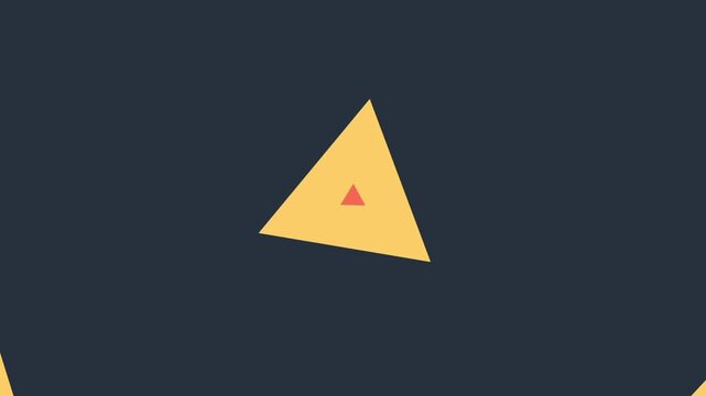 4K Animated Background - Many Kind of Shapes