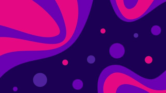 4K Animated Background - Many Kind of Shapes