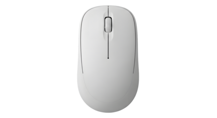 Basic Wireless Computer Mouse Transparent Background
