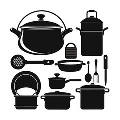 Essential Kitchenware Silhouettes Collection