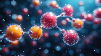 Abstract representation of molecular structure
