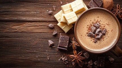 Warm Chocolate Indulgence: A Luxurious Hot Chocolate Experience