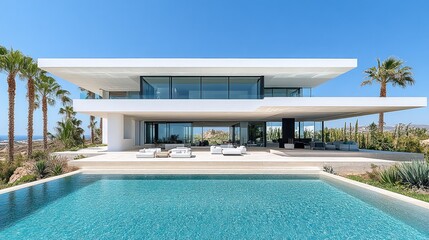 Luxury Modern Villa with Infinity Pool and Ocean View