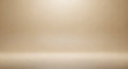 Soft Brown Gradient Background for Product Display or Studio Portrait