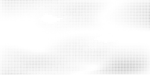Mesh halftone gradient texture. Vanishing polka dot background. Repeating dots gradation pattern art abstract modern design