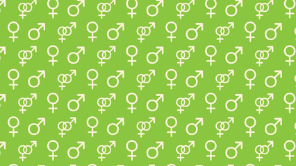 Vector seamless doctor pattern colored