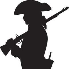 Colonial Soldier with Musket