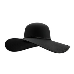 black cowboy hat