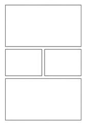 Comic Panel Layout 4