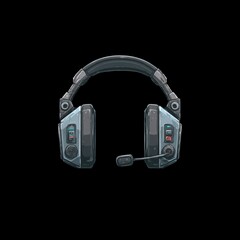 Headphones with a microphone