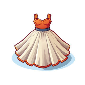petticoat technical isometric vector drawing with defined edges and modern simplicity.