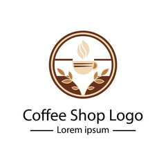 Coffee shop logo