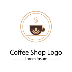 Coffee shop logo