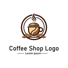 Coffee shop logo