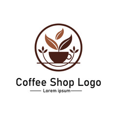 Coffee shop logo