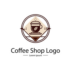 Coffee shop logo