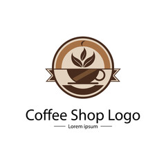 Coffee shop logo