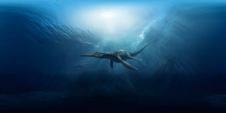 Shonisaurus 8K VR 360 Equirectangular Spherical Panorama