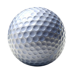 golf ball isolated on transparent background