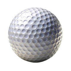 golf ball isolated on transparent background