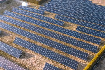 Solar power farm helping reduce carbon footprint