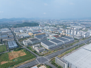 solar power station on rooftop