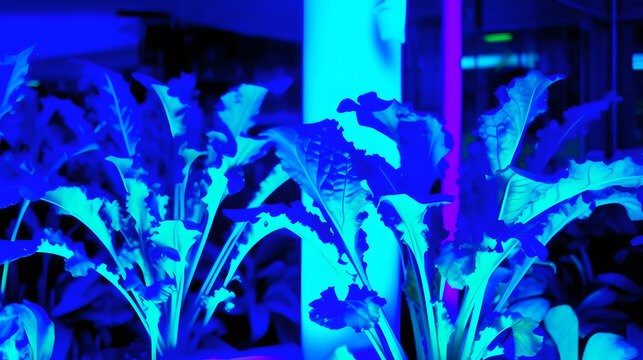 Electric Blue Vegetables