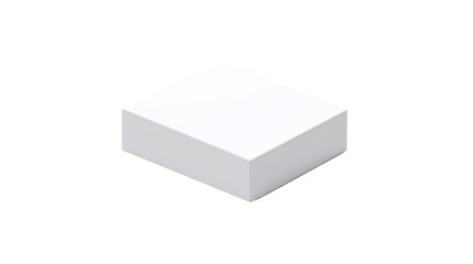 A white rectangular block with a subtle texture.