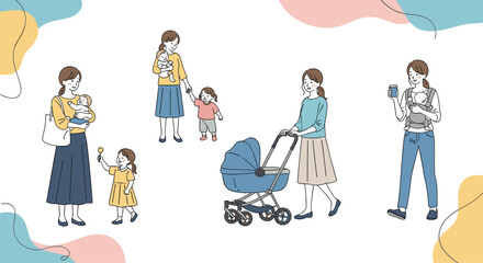 Diverse families enjoying outdoor activities together creating cherished childhood memories