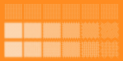 Seamless vector texture design featuring line crosshatch patterns with zigzag effect, vintage hand drawn pen, ink, or pencil texture perfect for artistic or grunge use.
