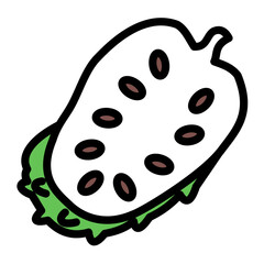 soursop icon design