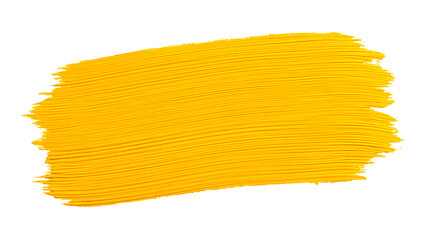 Abstract yellow brush stroke background illustration