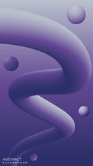 Abstract background with bland technique