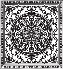 Elegant Laser-Cut Mandala & Floral Pattern Silhouette Bundle
