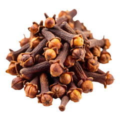 Obraz premium cloves on white background