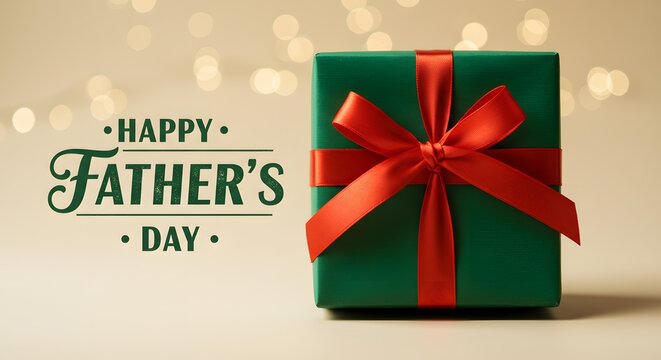 Celebrate Father's Day with a Thoughtfully Wrapped Gift Expressing Love and Gratitude Through a Beautifully Presented Present for Dad on His Special Day