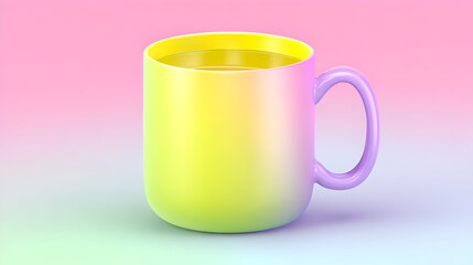 tea on a reactive table where colors shift based on beverage temperature