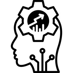 Business Intelligence mixed icon