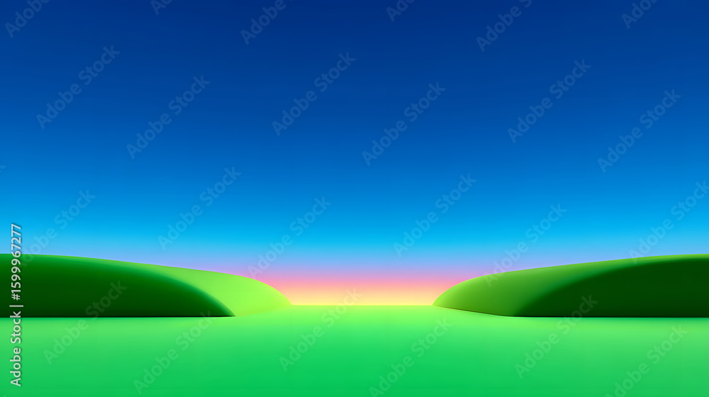 Poster dynamic fluid color gradient background, abstract kv main visual business ppt background