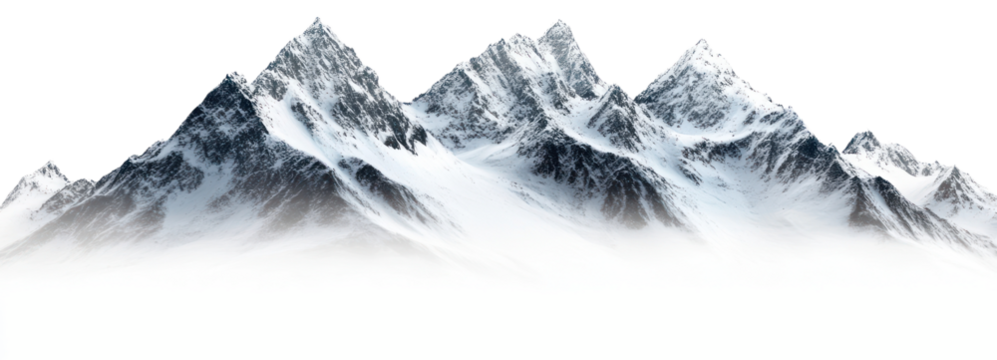 PNG Snowy mountain range mountains snow landscape.