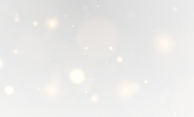 Glowing yellow dust with stardust shine and magic festive light png.