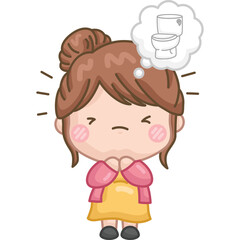 a vector of a pregnant lady 