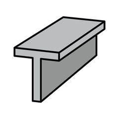 Steel Icon – Modern Industrial Symbol