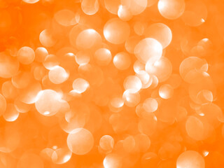 Background orange bokeh abstract backdrop yellow template presentation aesthetic cosmetic product...
