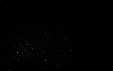 Space star shape sky night background, black starry cosmos abstract pattern dark blue science,...
