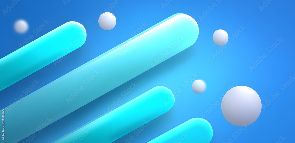 Poster dynamic fluid color gradient background, abstract kv main visual business ppt background