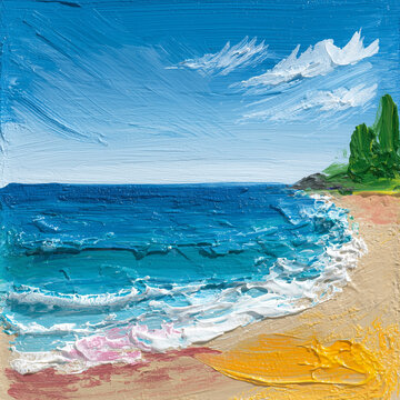 beach, frau, meer, sommer, ozean, sand, wasser, urlaub, gemalt, kind, kinderzeichnung, &ouml;lfarbe, aquarell, gem&auml;lde, bekleidung, kind, urlaub, sch&ouml;nheit, k&uuml;ste, natur, gehen, anreisen, leute, spa&szlig;, auss