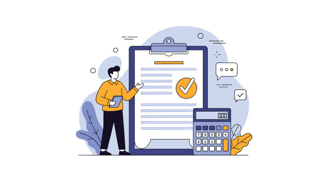 Analyzing financial performance and document verification with accuracy and efficiency
