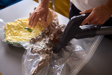 Vacuum Packing Clothing for Effective Space Saving, Efficient Storage, and Better Organization