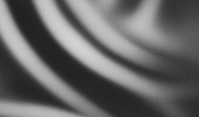 grainy gradient grey black white silver metallic monochrome dark abstract background color grain...